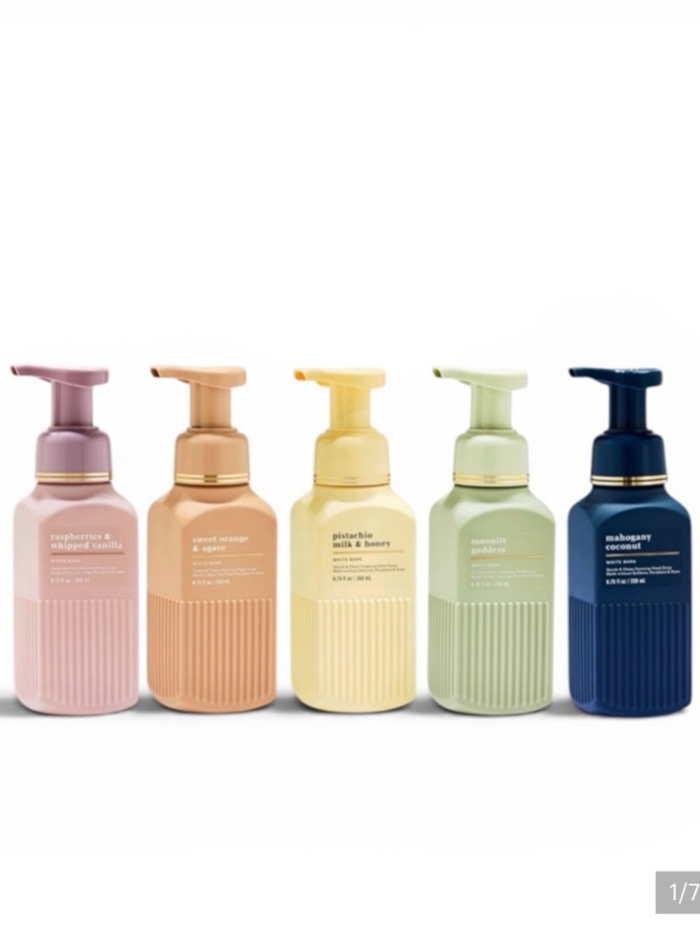 NEW 5-Pc BBW SPRING 2026 Foam Hand Soap LUXE Collection Bundle